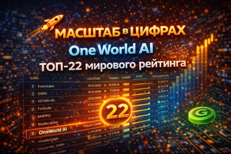 OneWorld AI в ТОП-22 мирового рейтинга: Анализ достижений