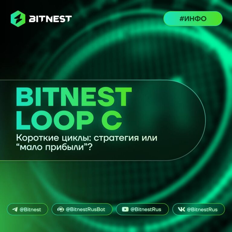 Короткие Циклы в BitNest Loop C: Максимум Контроля и Гибкости для Ваших Инвестиций