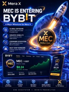 Прогресс глобализации Mera X: MEC входит в систему отображения активов Bybit